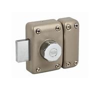 Verrou YALE YV25 à bouton et cylindre diamètre 23mm, longueur 45mm