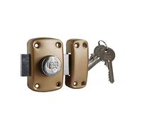 Verrou à bouton et cylindre B5 (3 clés) IFAM - Cylindre: 30 mm