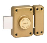 Verrou à bouton GHB 5 ailettes longueur 95 mm cylindre de 50 mm POLLUX 103515