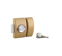 Verrou à bouton - THIRARD - Design 5 - cylindre 40 mm - 5 goupilles - 3 clés