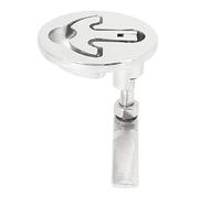 Verrou à came de bateau ,argent 62 mm Loquet de levage de trappe de bateau en acier inoxydable 316 pour une utilisation marine , Pièces de rechange pour bateaux , yachts