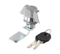 Verrou à came pour boîte de distribution, armoire de commutation, machines industrielles et applications électriques (noir)