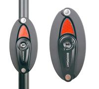 Verrou À Chaîne Robuste Pliable Pour Vélo Et Moto, Avec Support De Montage