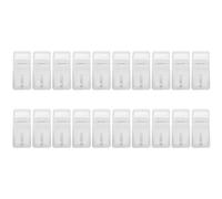 Verrou à Charnière Transparent en PC pour Boîtes, Lot de 10 Sets de de