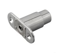 Verrou à clé accessible pour porte coulissante de maison, placard, vitrine, meubles pour garder vos articles en sécurité avec serrure à piston à tête cylindrique (23 mm)