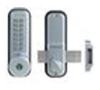 Verrou à code mécanique pêne dormant en applique + clé de secours - UNICODE 2200 - UNITECNIC - U300.1.220 Noir G