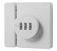 Verrou à combinaison lumineux avec crochet rond - Sécurité enfant - Serrure à mot de passe en acier pour armoire