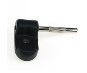 Verrou à crochet pliable pour scooter électrique, boulon de charnière en acier noir doré pour Xiaomi M365/Mi Scooter électrique Pro, 1 paquet