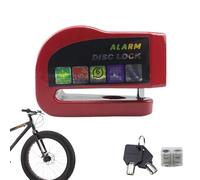 Verrou à disque d'alarme - Verrou de frein à disque d'alarme, verrouillage à disque de sécurité pour vélo | Verrou de frein à disque d'alarme, antivol portable pour vélo de montagne, route, moto,