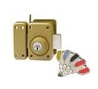 Verrou à double entrée A2P* RADIALIS cylindre de 45mm 4 clés - VACHETTE - 27313000