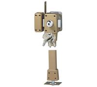 Verrou à double entrée Cavith 1430 bas et coté A2P* gauche 3 clés - - 1433N005.5