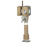 Verrou à double entrée Cavith 1430 bas et coté A2P* gauche 3 clés - - 1433N005.5