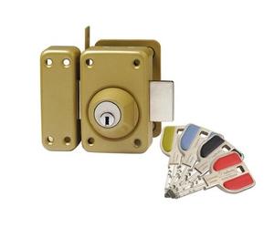 Verrou à double entrée Radialis V136 7743NT cylindre de 45 mm VACHETTE 27311000