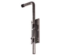Verrou à douille HR 16 x 500 mm plaque large zingué blanc MERMIER M-458503
