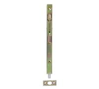 Jardinier Massard – Verrou à entailler à levier 16x150 mm acier laitonné avec gâche 544100-1
