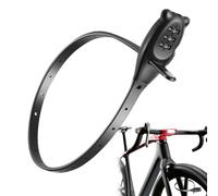 Verrou à fermeture éclair, câble antivol avec combinaison - Matériel de protection antivol réglable pour porte, skateboard, armoire, scooter, poussette, réfrigérateur, portail