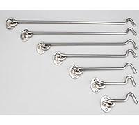 Verrou à œillet en acier inoxydable, crochet de porte, entrebâilleur de fenêtre, verrou de porte, support de fenêtre, crochet de porte