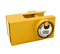 Verrou à languette, accessoires automobiles universels en acier inoxydable, verrou d'attelage de remorque avec design sécurisé, équipement de porte de cargaison, cric de sol, tondeuse à gazon, pick