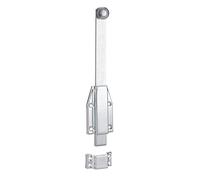 Verrou à Plaquer pour Fenêtre, gâche plate, pêne coulissant, acier, 250 mm, Conçu pour Fermer Efficacement Portes Et Fenêtres, Adaptable, Utilisation Verticale Ou Horizontale, THIRARD