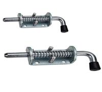 Verrou à ressort Ø 12mm - baïonnette pour portail et porte