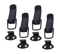 Verrou à ressort, lot de 4 verrous bascule robustes for caisse, boîte ou coffre