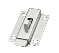 Verrou à ressort, ressort télescopique en acier inoxydable pour serrure de porte Impact pour porte d'armoire, meubles (A)