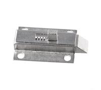 Verrou à ressort télescopique avec languette inversée en acier inoxydable pour porte fenêtre boîte à outils de sécurité avec construction résistante