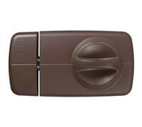 Verrou ABUS 7025 Double cylindre Noir Noir G