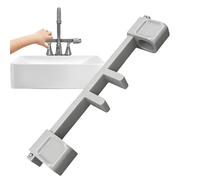 Verrou anti-pour robinet évier - Universel Anti-Dérapant | Bloqueur double évier pour robinet à poignée,Pour Maison, Cuisine, Salle De Bain, Bar, Restaurant, Café, Prévient Les Débordements