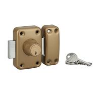 Verrou apache cylindre, 40 mm, doré