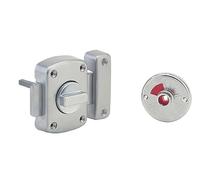 Verrou Automatique Alouette, Sécurité Et Discrétion pour WC, Mécanisme de Fermeture Automatique, Installation Simple, Métal Résistant, 50 mm, Idéal pour Espaces Publics, THIRARD