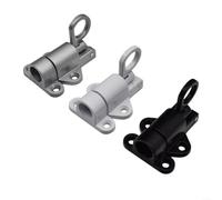 Verrou Automatique en Alliage d'Aluminium pour Porte(white) | Alliage pour aluminium pour robuste, internes acier nickelé, résistance pour usure, argent