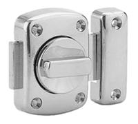Verrou automatique type Alouette en largeur de 50 mm finition bronze
