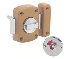 Verrou automatique WC voyante bronzé 50 mm THIRARD 00900954