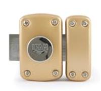 Verrou B5 bouton - cylindre 35mm s'entrouvrant KA1 3 clés - IFAM - 26352