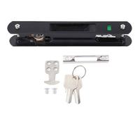 Verrou Baie Coulissante, Serrure de Crochet Moderne pour Fenêtre et Porte Mobile, Double Face