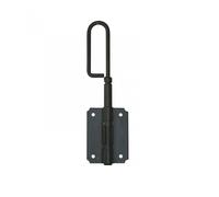 Verrou baïonnette acier prépeint, H.400 x L.60 x P.20 mm
