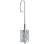 Verrou baïonnette acier zingué, H.200 x L.60 x P.20 mm Zingué