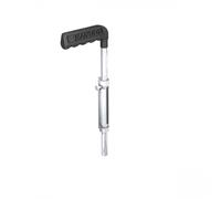 Verrou baïonnette en applique - renforcé - à souder - tige 14 x 300 mm MANTION