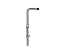 Verrou BOURG MERMIER douille renforcé réglable - 16 x 300 mm - Zingué blanc -