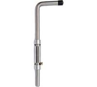 Verrou à baïonnette à douille renforcée réglable en acier zingué blanc - 16 x 500 mm BOURG INDUSTRIES