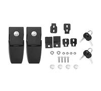 Verrou Capot Moteur Métal pour JK JKU 2007 - 2018, Remplacement Direct Sans Perçage - Durable et Fiable, Style Sportif pour Véhicule Tout - Terrain