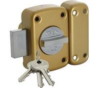 Verrou CITY 150 à bouton cylindre de 45 mm s'entrouvrant ISEO 11250451.5