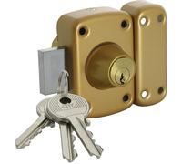 Verrou CITY 160 à 2 entrée GHB cylindre de 45 mm s'entrouvrant ISEO 11260451.5