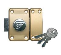 Verrou ISEO City 25 double cylindre - Cylindre 40 mm - Sur variure NV 05 - 10020402V05 G