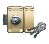 Verrou ISEO City 26 double cylindre - Cylindre 50 mm - Sur variure MV 05 - 10022502V05 G