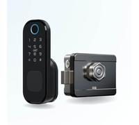 Verrou connecté biométrique locky-3 à empreinte digitale, code, badge et bluetooth