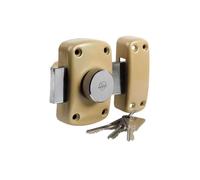 Verrou Cyclop bouton et cylindre de L.50 mm, diamètre 23 mm avec 3 clés