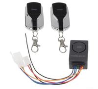 Verrou d'alarme antivol avec deux télécommandes pour vélos électriques de 36 à 72 V et fonction d'allumage rapide sans