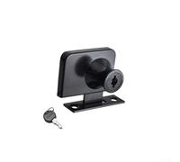 Verrou d'armoire avec mécanisme de verrouillage de porte coulissante en verre et 2 clés compatible avec 58 mm d'épaisseur de verre pour vitrines en alliage de zinc (3#)